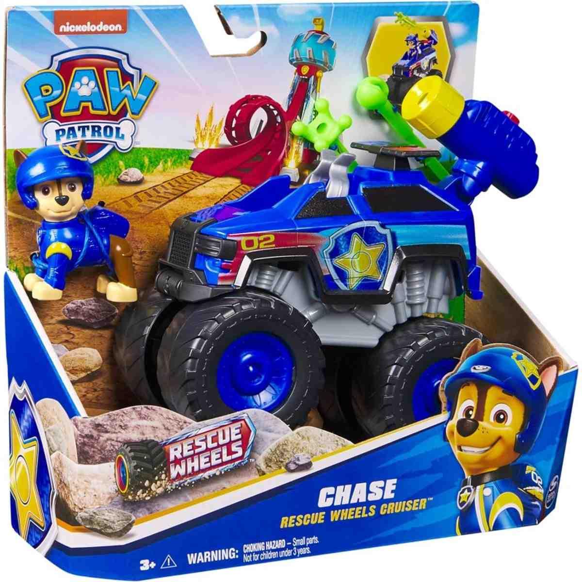 Paw patrol veicolo con personaggio chase