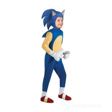 Costume sonic 7-9 anni