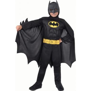 Costume batman con muscoli 3/4 anni