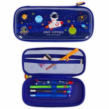 Borsellino trasparente rigido spazio