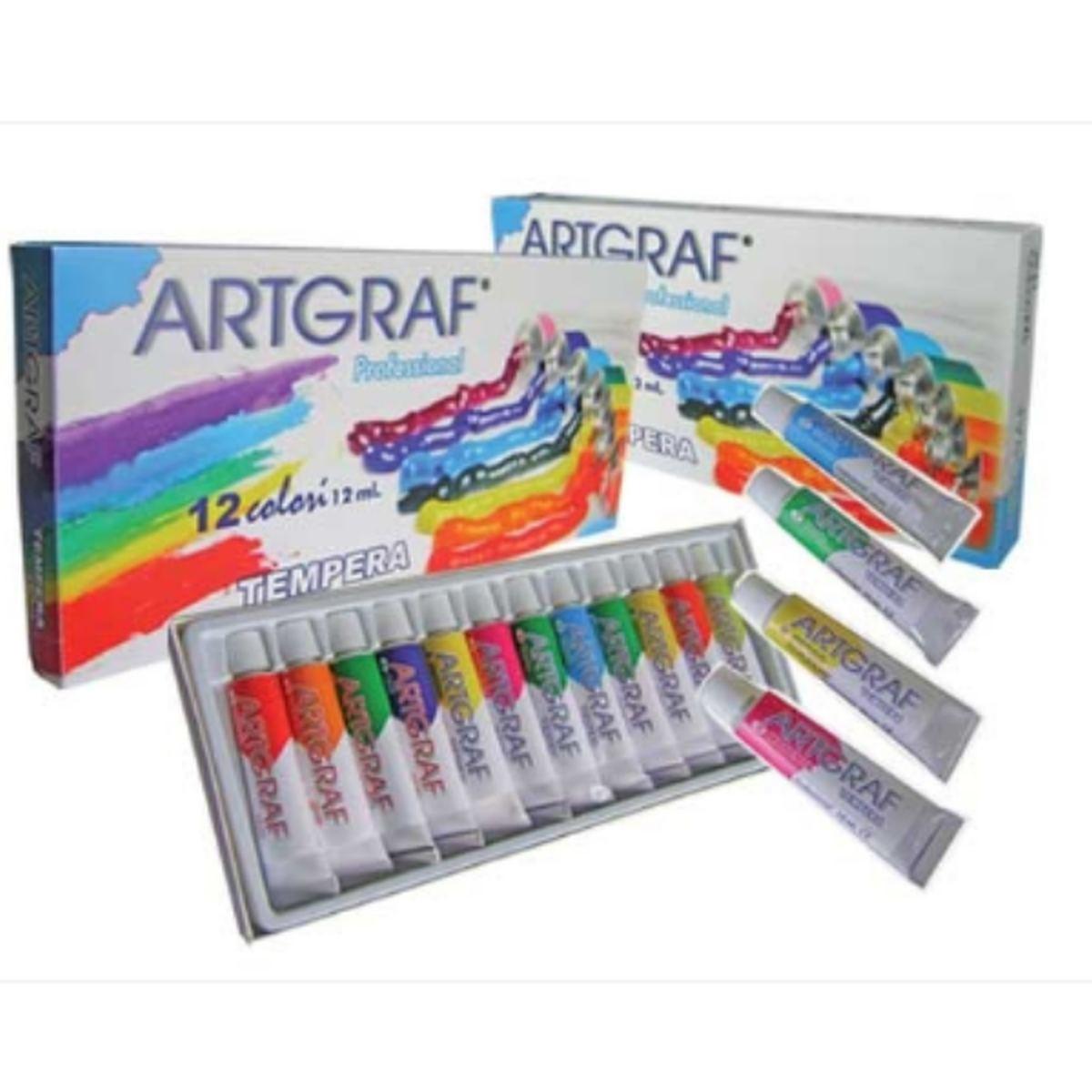 Colori a tempera 12 ml