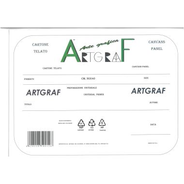 Cartone telato 30x40 artgraf