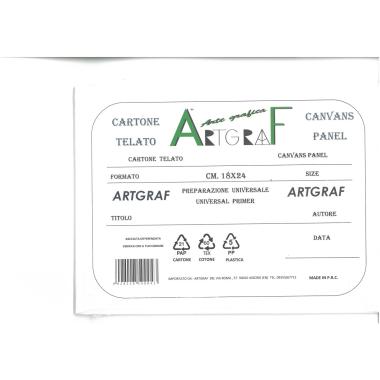 Cartone telato 18x24 artgraf