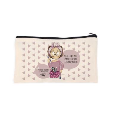 Beauty case pensieri colorati  make-up? no