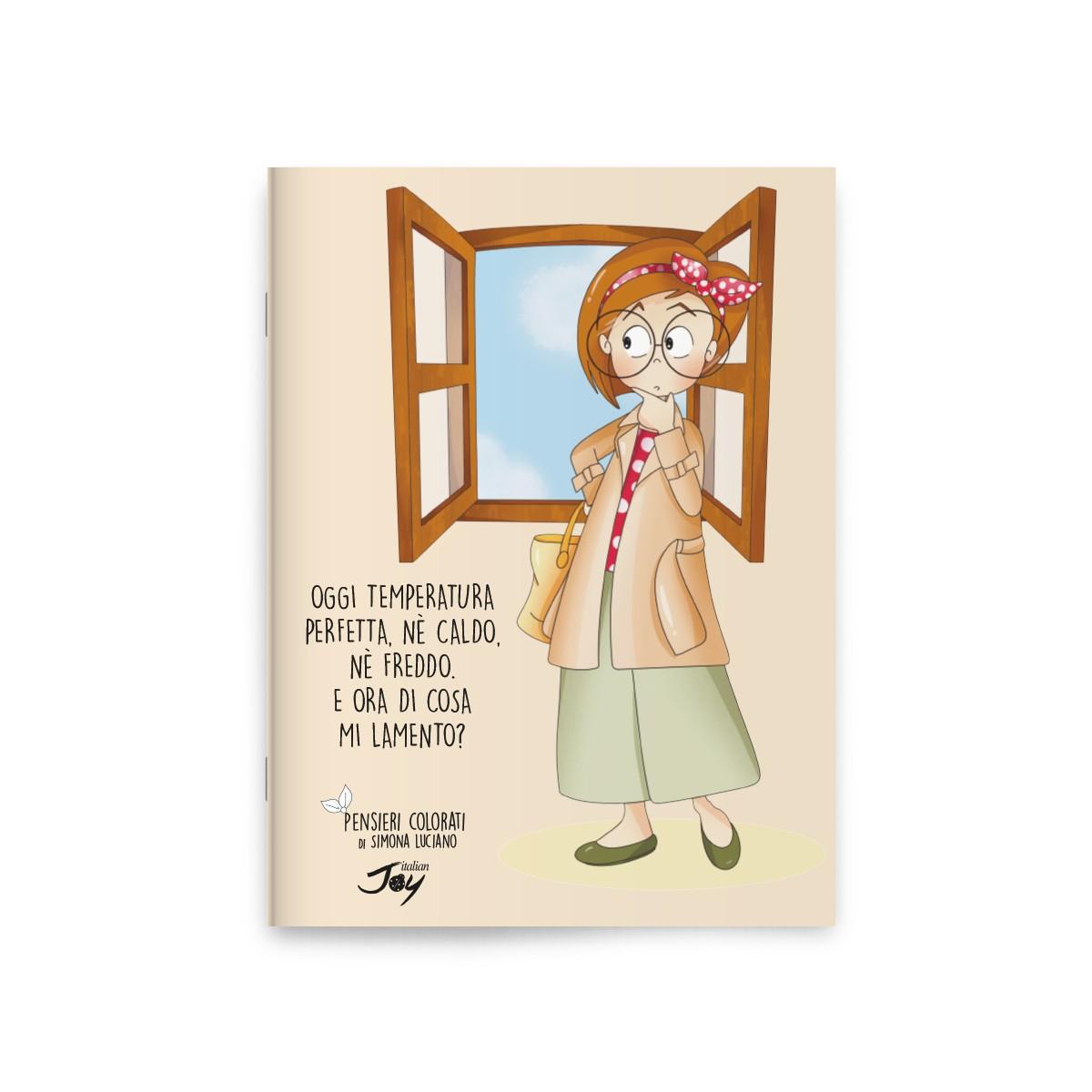 Notebook a5 pensieri colorati  di cosa mi lamento?