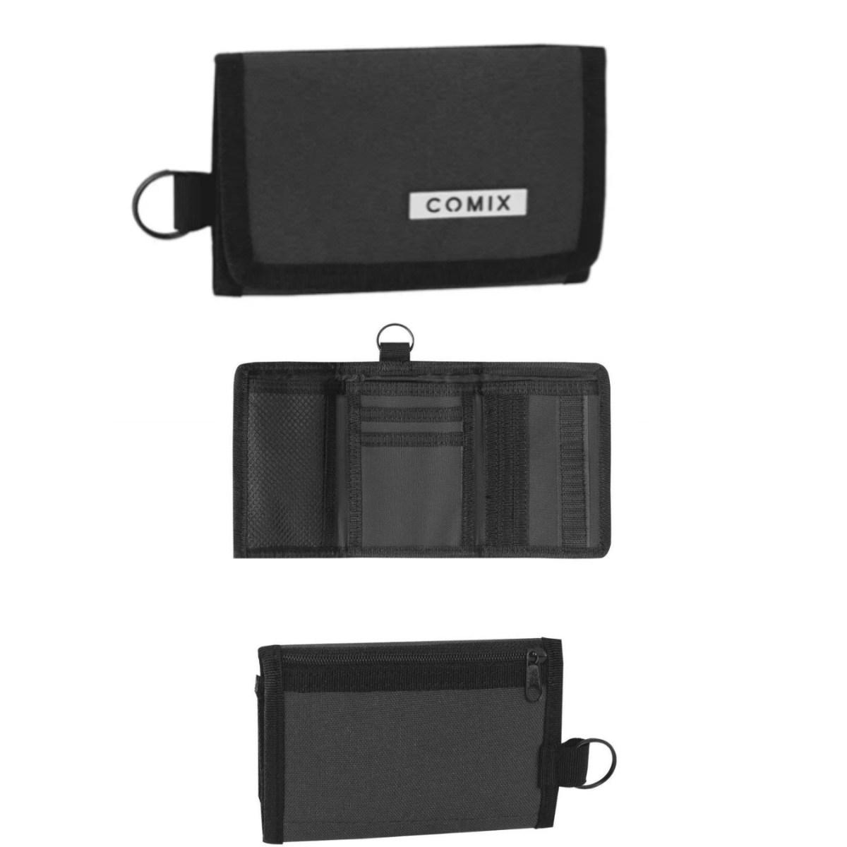 Portafoglio a strappo comix nero