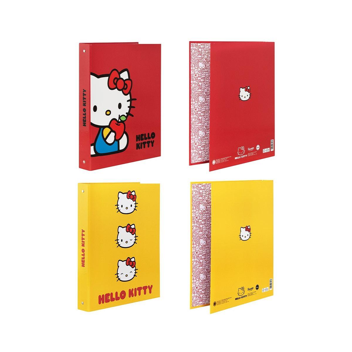 Raccoglitore ad anelli diam 30 hello kitty