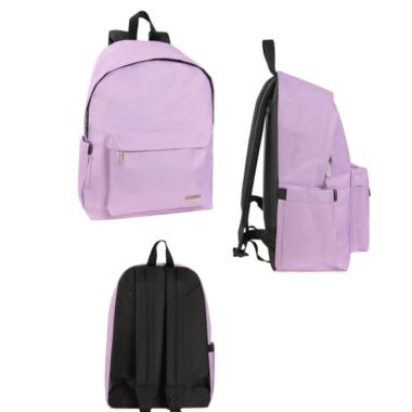 Zaino americano monocolore lilla comix