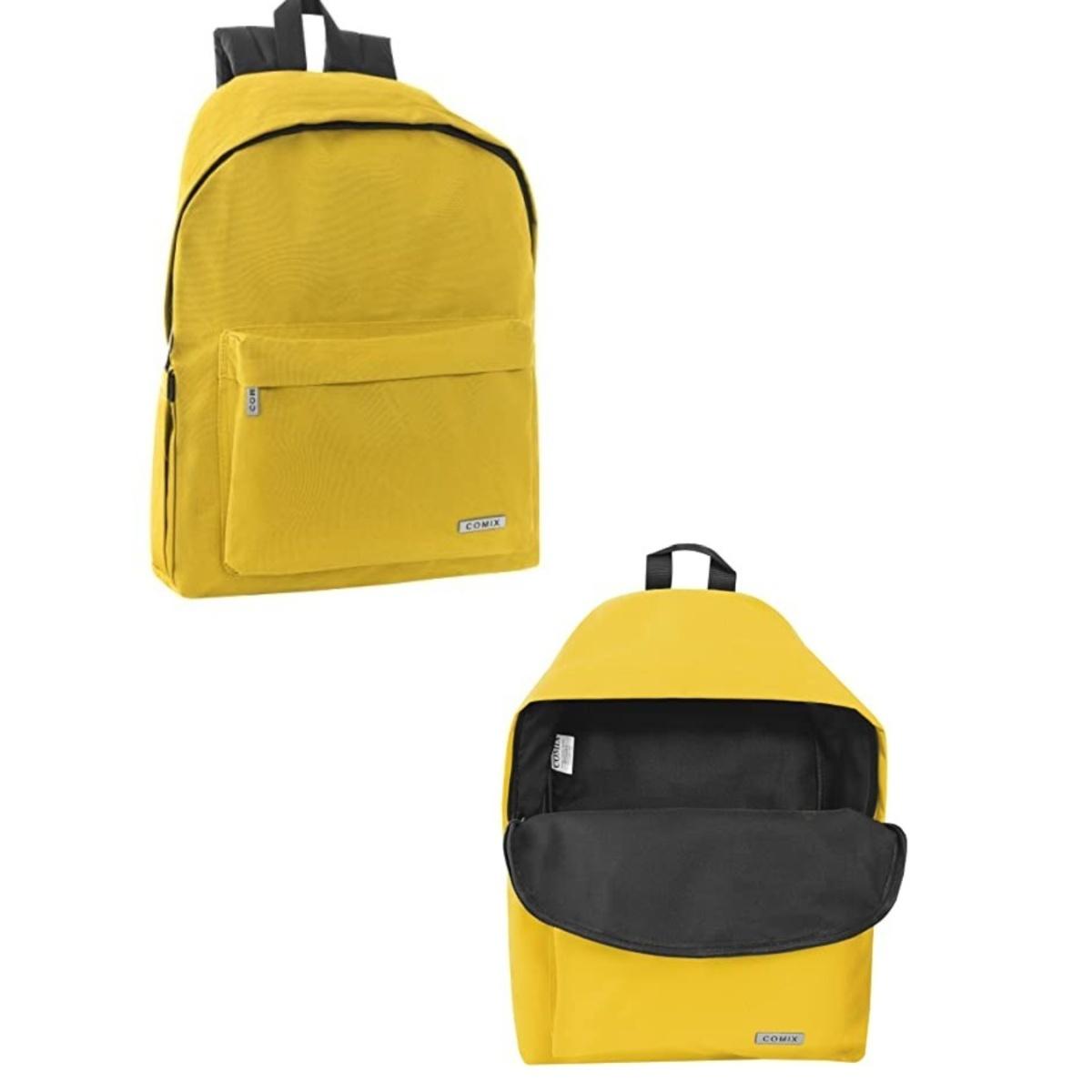 Zaino americano comix monocolore citrus