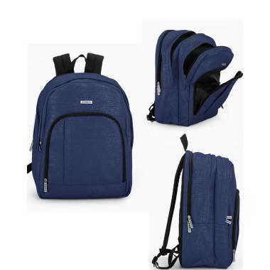 Zaino organizzato lurex blu comix