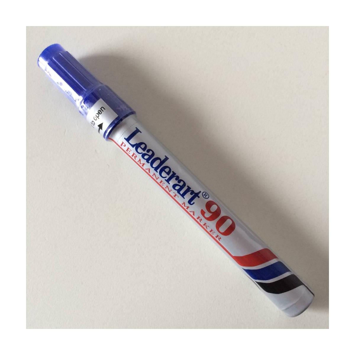 Marcatore punta scalpello  l90 blu