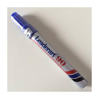 Marcatore punta scalpello  l90 blu