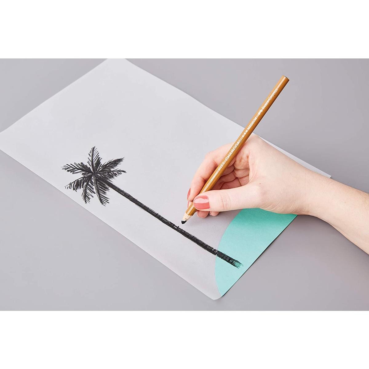 Matita creta bianco morbida