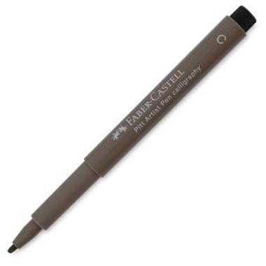 Pitt artist pen fineliner calligraphy nocciola