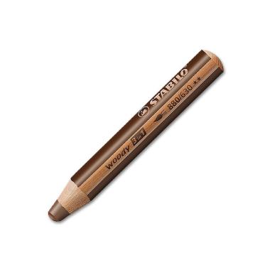 Stabilo woody 3 in 1  marrone