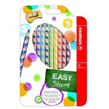 Pastello stabilo easy per mancini da 12