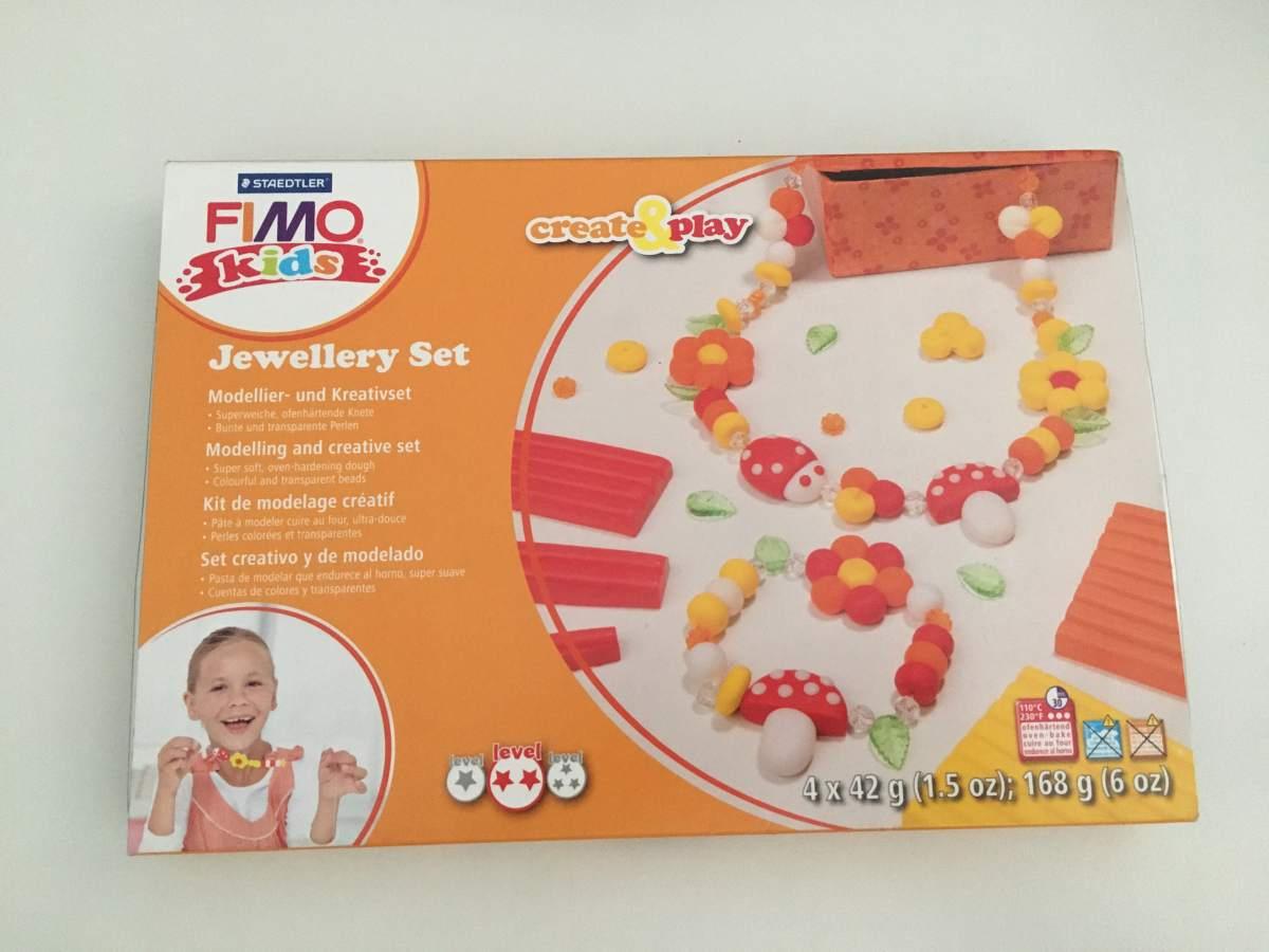 Fimo-kids set bigiotteria fiori
