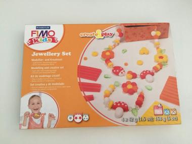 Fimo-kids set bigiotteria fiori
