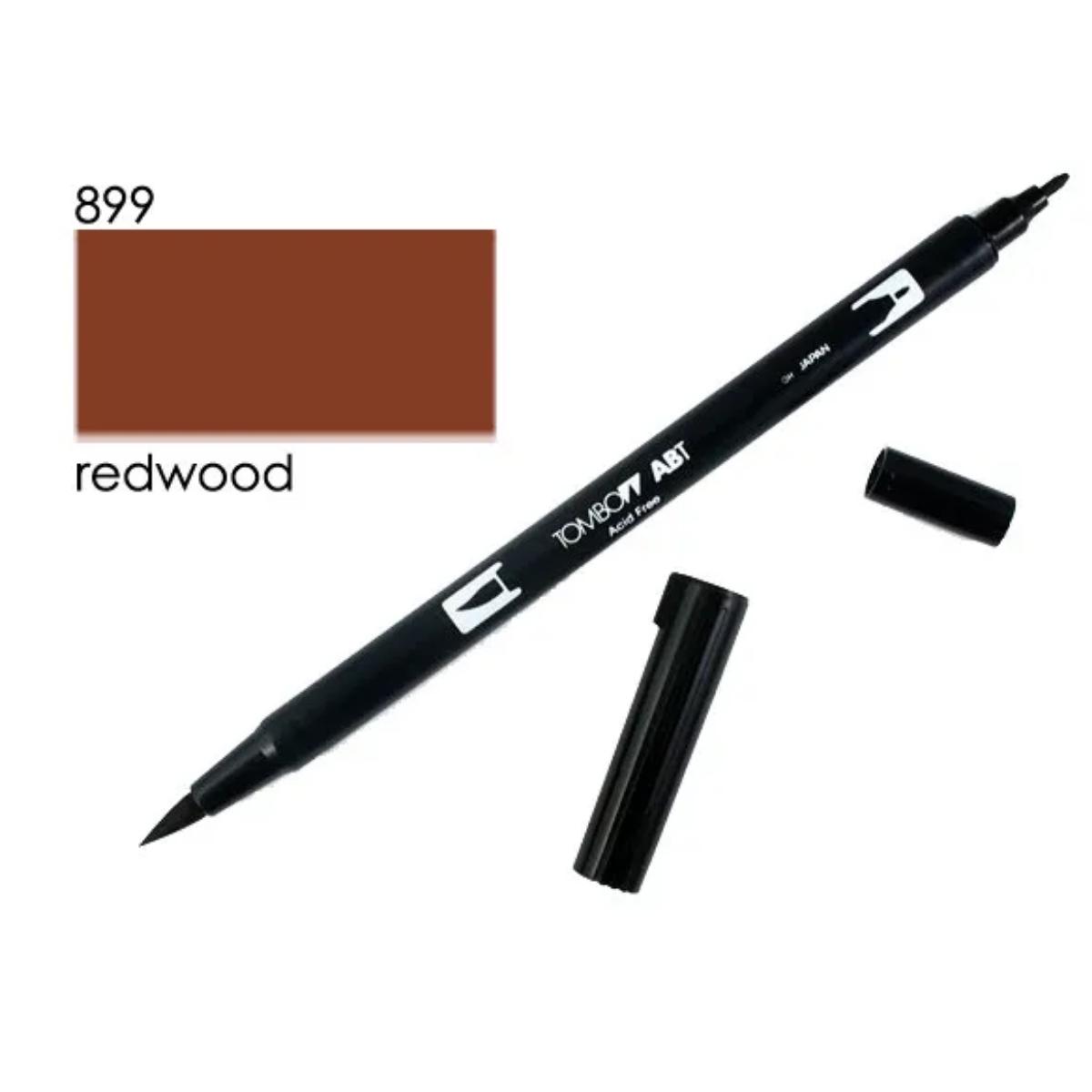 Pennarello dual brush tombow marrone