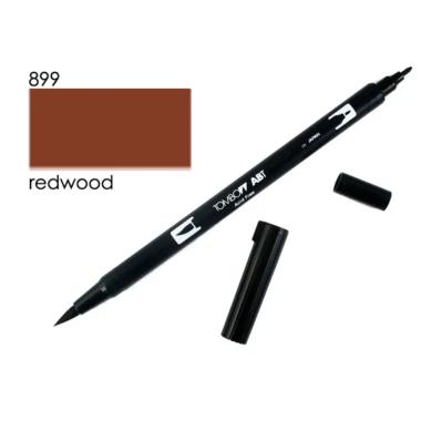 Pennarello dual brush tombow marrone