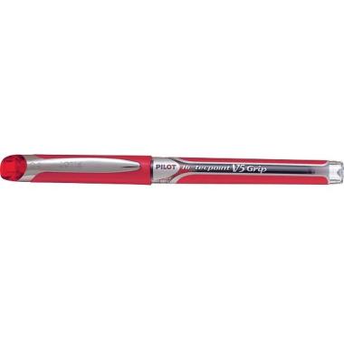 Penna pilot v5 grip 0,5 rosso
