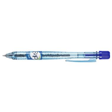 Penna a scatto pilot bottle 2 blu 0,7
