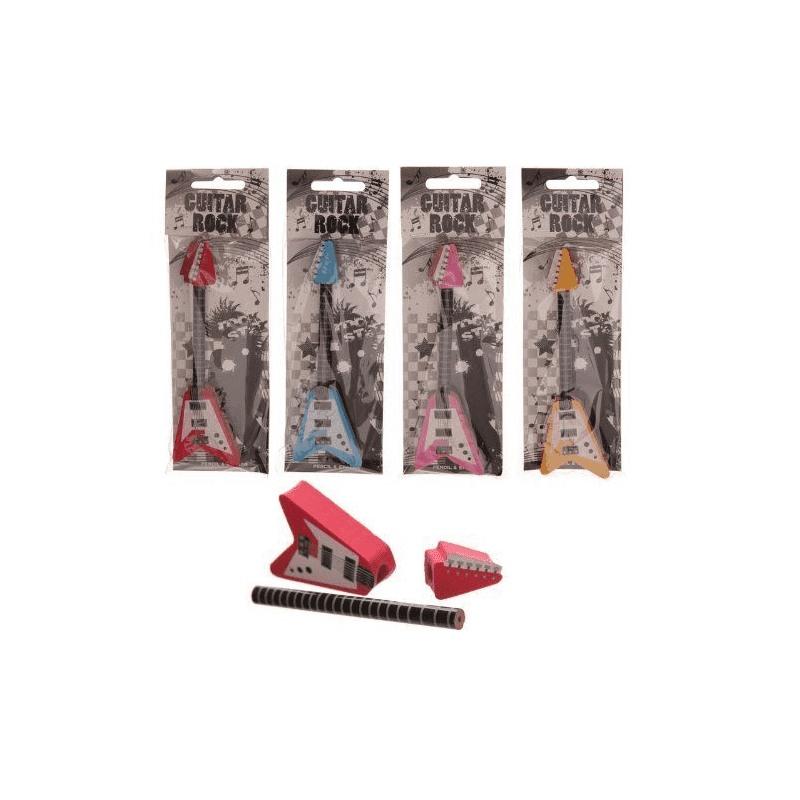 Matita e gomma chitarra rock